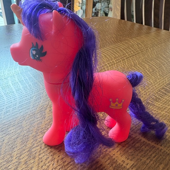 My Little Pony Gi-Go 5” Pink with Purple Hair - Picture 1 of 2